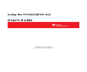 TPS92210EVM-613.pdf