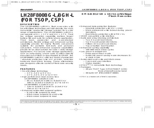 LH28F800BGB-TL12.pdf