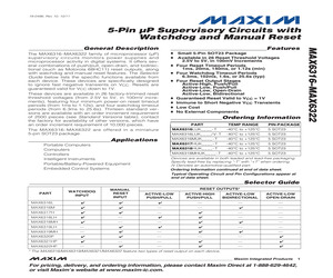 MAX6316LUK29AX-T.pdf
