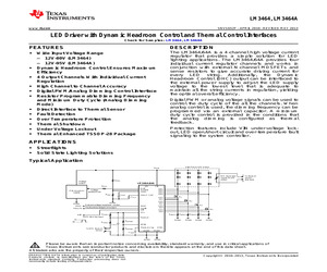 LM3464MH/NOPB.pdf