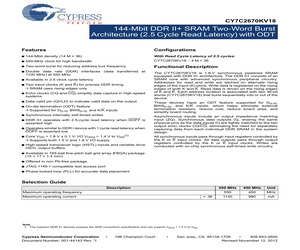 CY7C2670KV18-450BZI.pdf