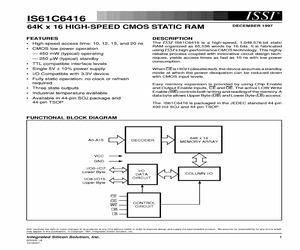 IS61C6416-10KI.pdf