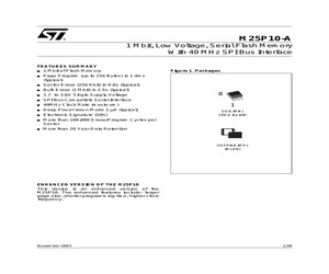 M25P10-AVMN6TP.pdf