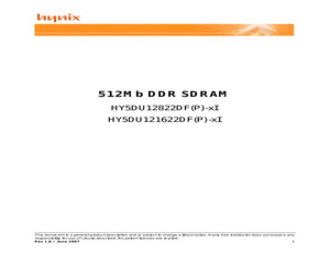 HY5DU12822DFP-D43I.pdf