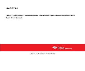 LMC6772AIMMNOPB.pdf