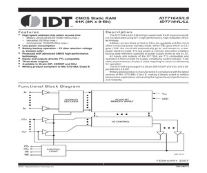 IDT7164L20TDB.pdf