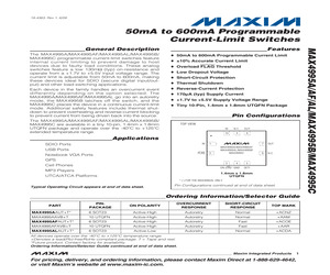 MAX4995AAUT+.pdf