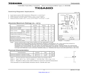 TK6A60D.pdf