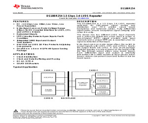 DS10BR254TSQX/NOPB.pdf