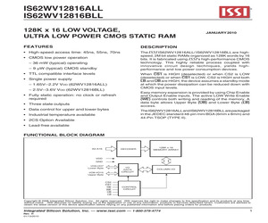 IS62WV12816ALL-70B2I.pdf