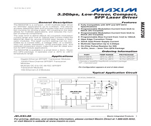 MAX3736ETE+T.pdf