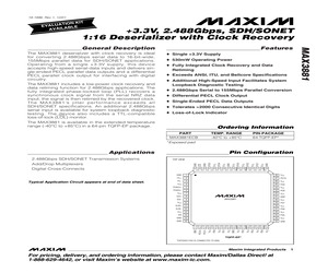 MAX3881ECB+TD.pdf