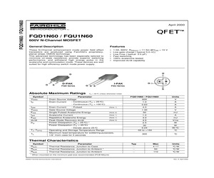 FQD1N60.pdf