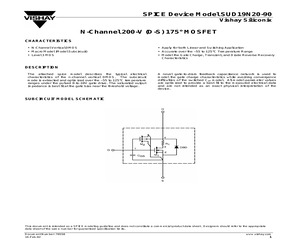 SUD19N20-90 SPICE DEVICE MODEL.pdf