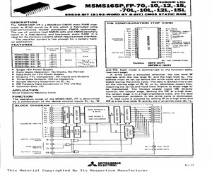 M5M5165FP-12L.pdf