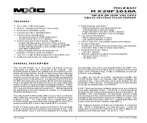 MX29F1610ARC-10.pdf