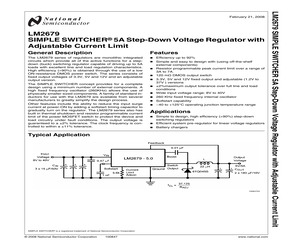 LM2679SDX-3.3/NOPB.pdf