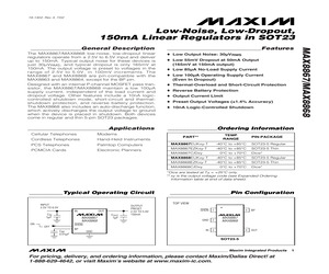 MAX8867EUK28+T.pdf