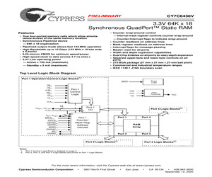 CY7C0430V-100BGI.pdf