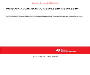 DS26LS32ACM.pdf