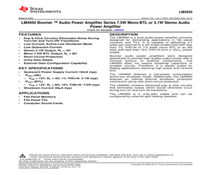 LM4950TSX/NOPB.pdf