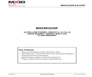 MX25R3235FZBIL0/T&R.pdf