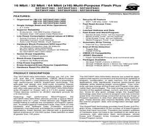 SST39VF1601-70-4I-B3KE.pdf