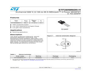 STF26NM60N-H.pdf