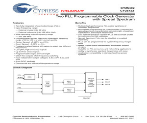 CY25402FSXC.pdf