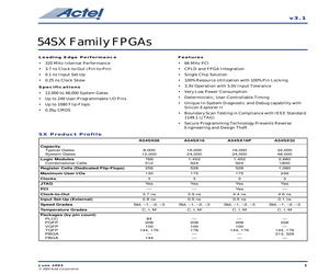 A54SX32-1CQ256M.pdf