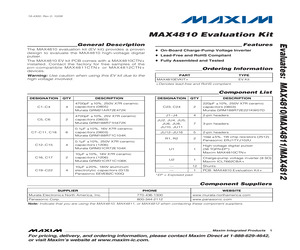 MAX4810EVKIT+.pdf