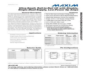 MAX4246AKA+T.pdf