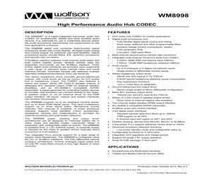 WM8998ECS/R.pdf