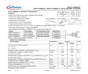 SPP11N60C3XKSA1.pdf