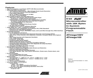 ATMEGA169V-8MI SL710.pdf