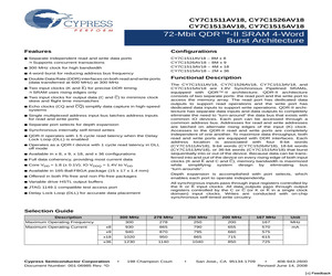 CY7C1515AV18-200BZC.pdf