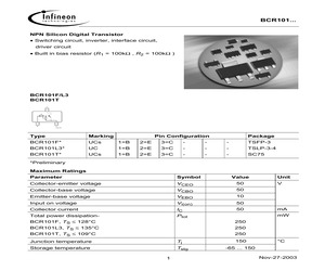 BCR101L3E6327.pdf