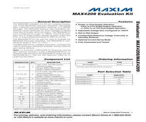 MAX4208EVKIT+.pdf