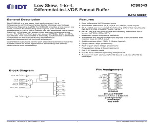 ICS8543BGILFT.pdf