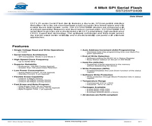 SST25VF040B-50-4I-S2AF.pdf