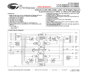 CY7C43624-12AC.pdf
