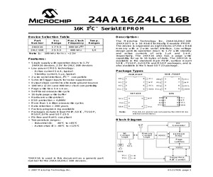 24LC16B-E/SNA26.pdf