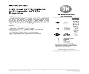 MC100EPT22DTG.pdf