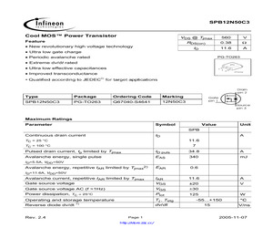 SPB12N50C3.pdf