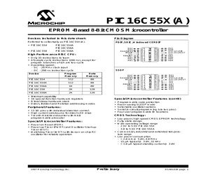 PIC16C558A-20E/SSP.pdf