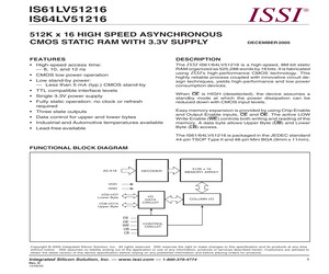 IS61LV51216-8TL.pdf