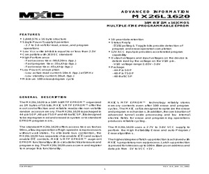 MX26L1620XBI-90.pdf