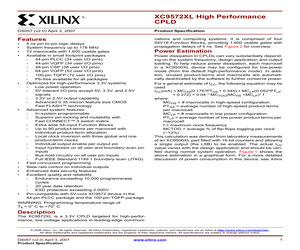 XC9572XL-5CSG48C.pdf