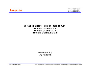 HY5DU28822T.pdf