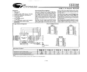 CY7C164-12VCR.pdf